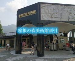 箱根の森美術館　割引